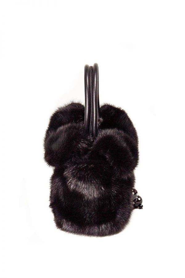 Borsa Morbidosa visone nero